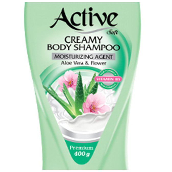 شامپو بدن کرمی اکتیو مدل Aloe Vera مقدار 400 گرم شامپو بدن کرمی اکتیو مدل Aloe Vera مقدار 400 گرم