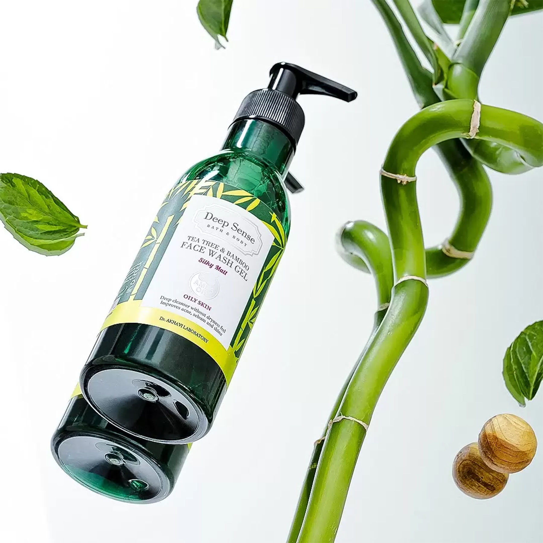 ژل شستشو صورت دیپ سنس مدل درخت چای و بامبو مناسب برای پوست های چرب حجم 250 میلی لیتر ژل شستشو صورت دیپ سنس مدل درخت چای و بامبو مناسب برای پوست های چرب حجم 250 میلی لیتر