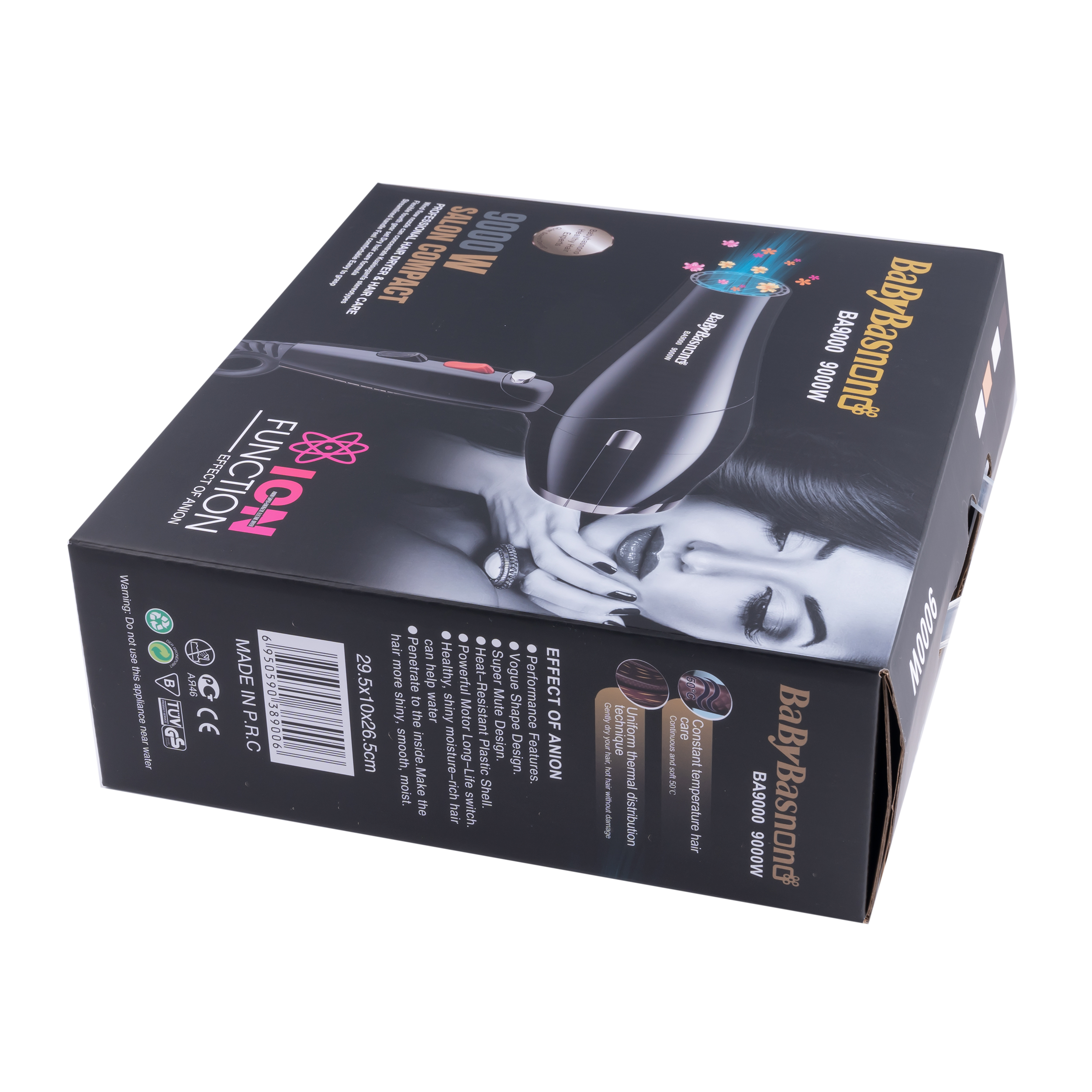 سشوار حرفه ای بیبی باس نانو مدل 9000 BA سشوار حرفه ای بیبی باس نانو مدل 9000 BA