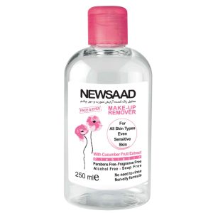 محلول پاک کننده آرایش صورت نیوساد مدل میسلار واتر حجم 250میلی لیتر محلول پاک کننده آرایش صورت نیوساد مدل میسلار واتر حجم 250میلی لیتر